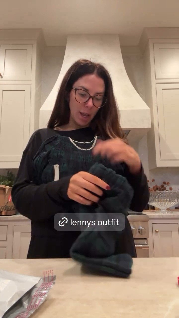 Lenny’s holiday party outfit! And my lounge set 

#LTKHoliday #LTKdayinmylife #LTKootd