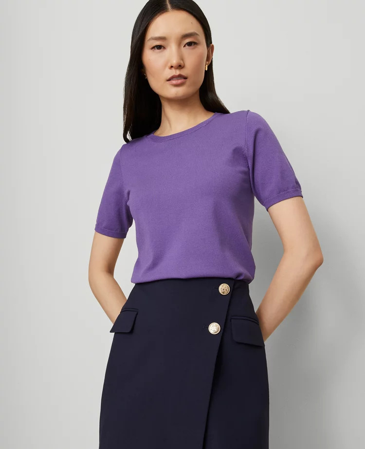 Easy Sweater Tee | Ann Taylor