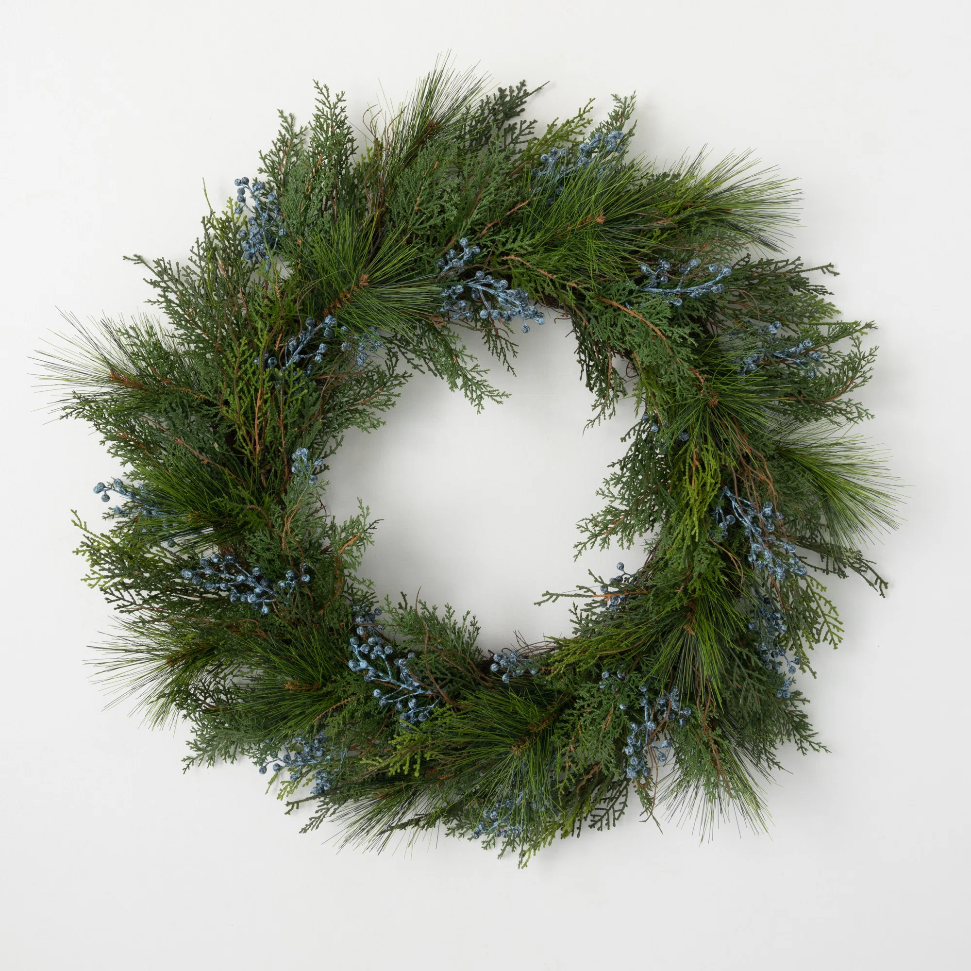 27" Artificial Juniper Wreath | Wayfair North America