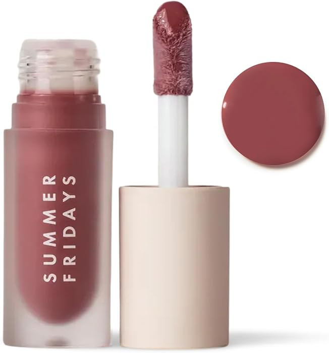Summer Fridays Dream Lip Oil - Tinted Lip Oil with Moisturizing Sheer Coverage, High-Shine and De... | Amazon (US)