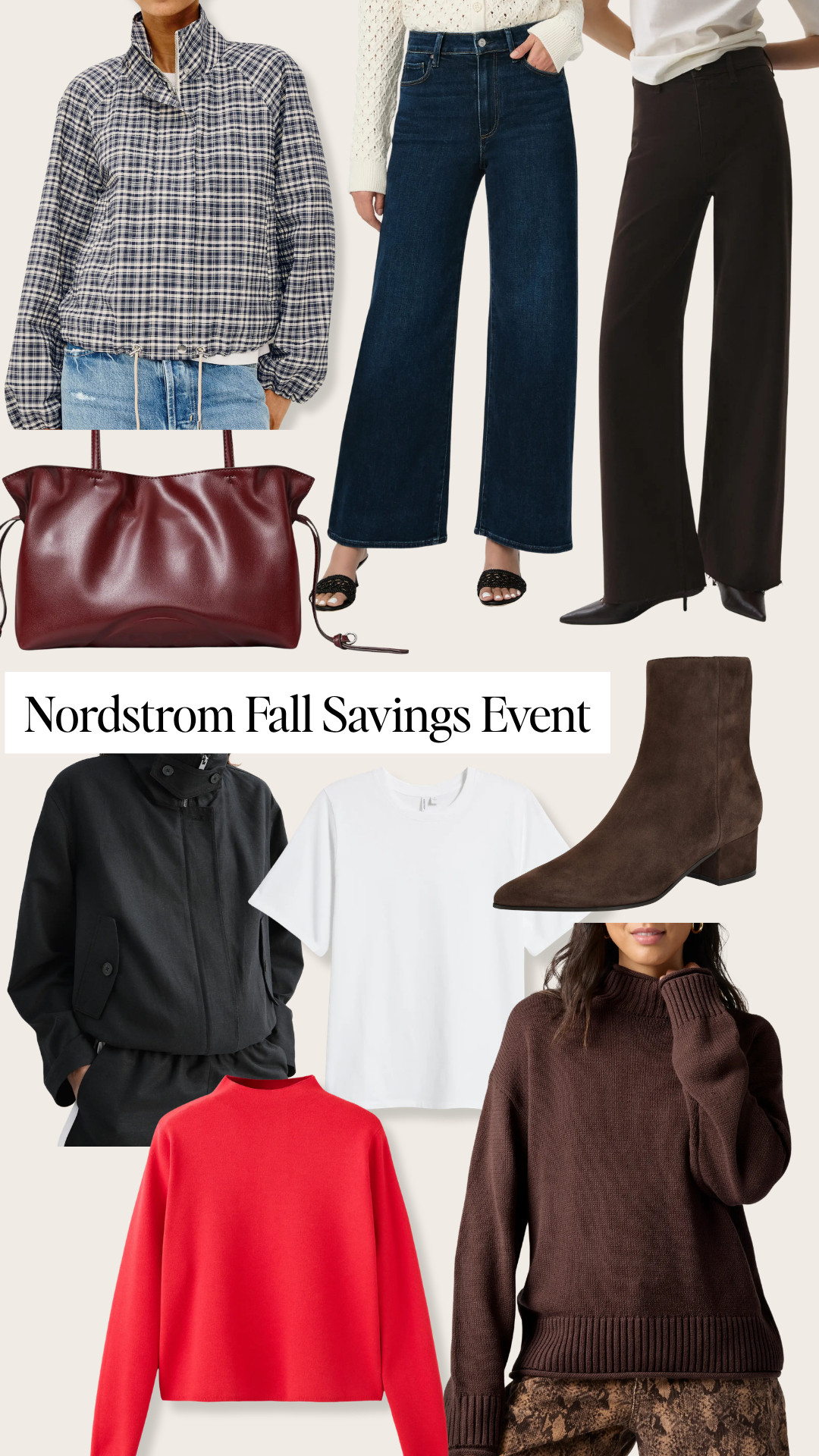Nordstrom fall savings event - 25% off fall staples! 

 