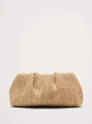 Raffia Clutch | Banana Republic (CA)