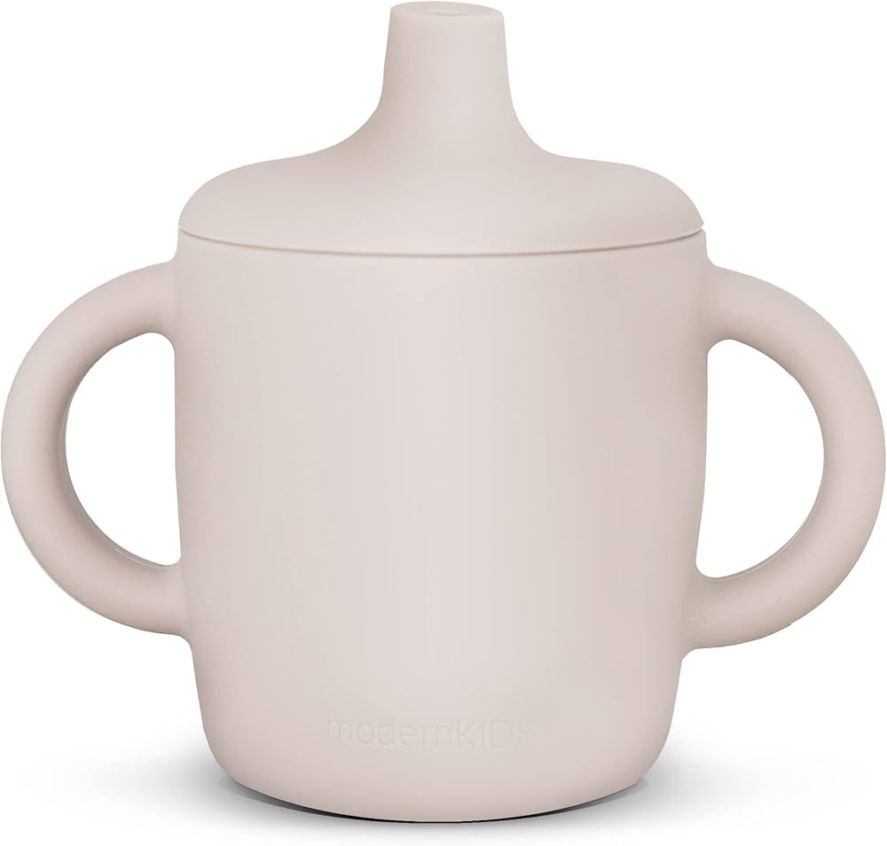 KIDSco. Silicone Sippy Cup and Training Cup for Baby 6 months+ Soft Spout and Handles Unbreakable... | Amazon (US)