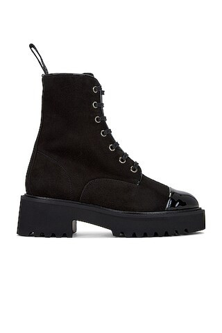 Aquazzura Desert Bootie in Black | FWRD 