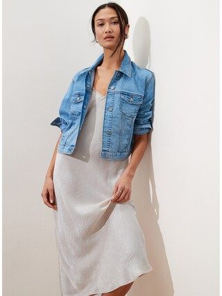 Fashion Crop Denim Jacket | Banana Republic Factory