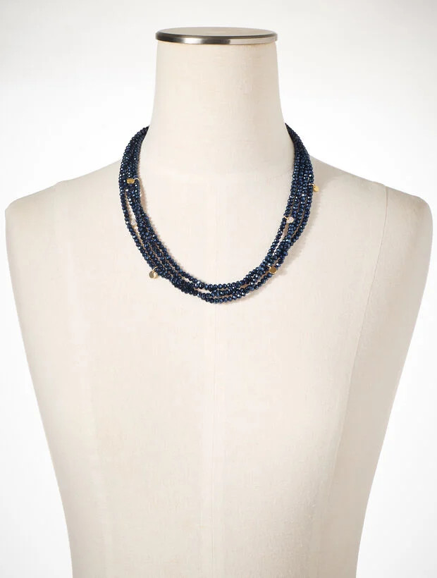 Adara Beaded Layer Necklace | Talbots