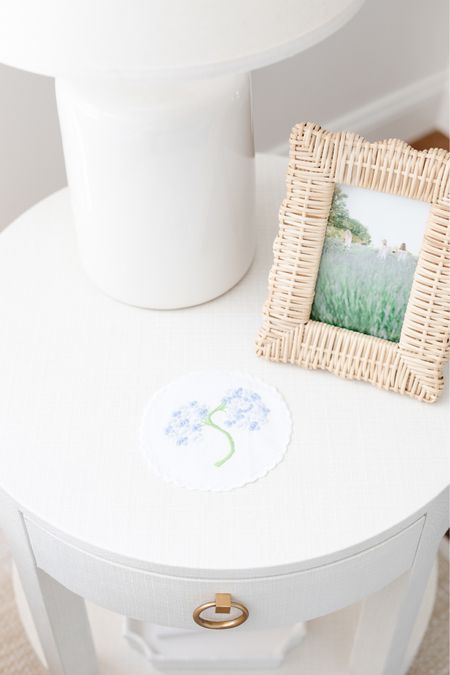 Pretty scalloped picture frame on Serena & Lily table  

#LTKstyletip #LTKhome
