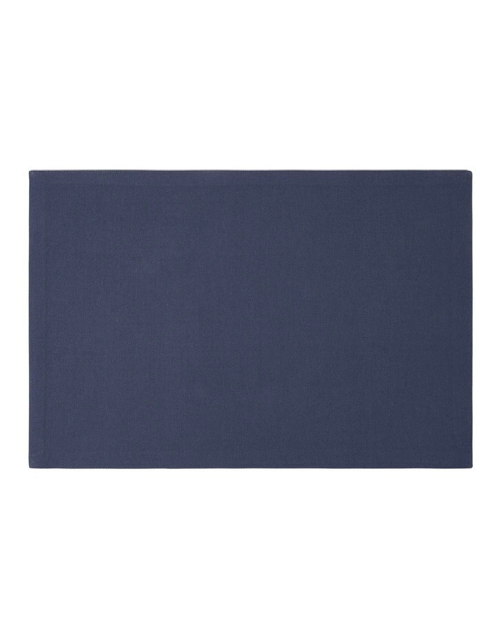 Cotton Classics Cotton Placemat 45x30cm in Denim | Myer