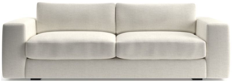 Oceanside 90" Wide-Arm Deep-Seat Sofa | Crate & Barrel | Crate & Barrel