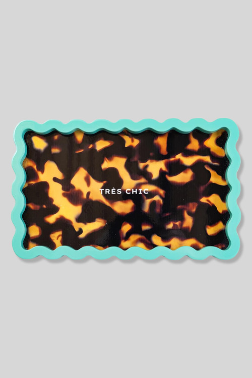 Furbish Tres Chic Lacquer Tray in Amber, Golden-Yellow, Multi at Nordstrom, Size Medium | Nordstrom