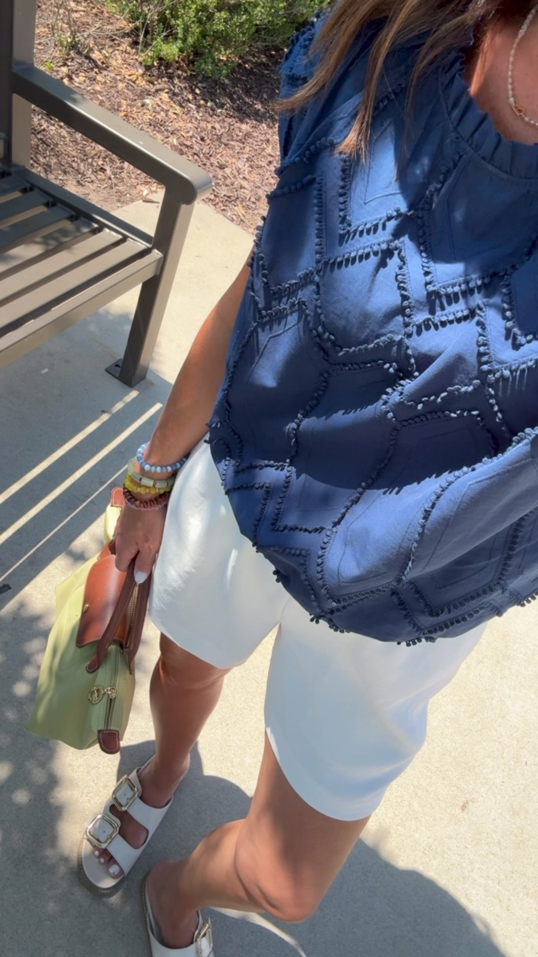 Outfit of the day. What I’m wearing. 
Tank XS. Shorts XS.

#LTKootd #LTKSeasonal #LTKOver40