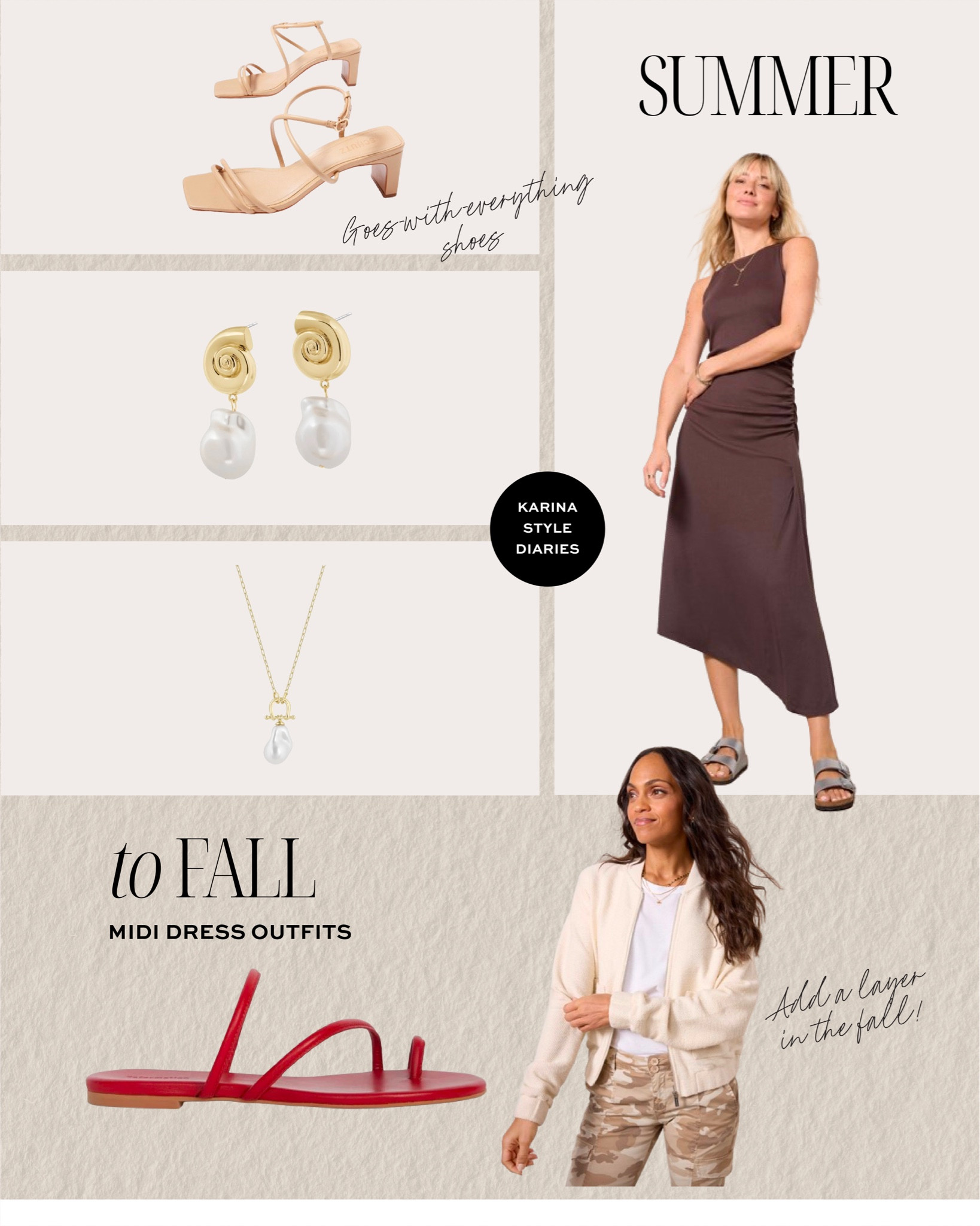 Midi dresses make for the ultimate summer to fall piece. Here’s how to take one from season to season with ease! 

#LTKSeasonal #LTKStyleTip