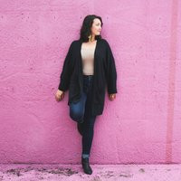 Boxy Cardigan, Black Cardigan, Drapey Flowy, Bamboo Fabric, Oversized, Sustainable Fashion, Relaxed  | Etsy (US)