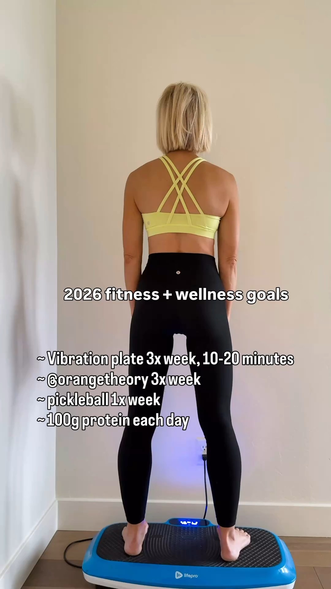The benefits of a vibration plate: it improves circulation, muscle strength, balance, and flexibility — I also like it to relieve muscle soreness and stiffness. 
Medium speed, 10-20 minutes 3x a week is sufficient.👍

#LTKdayinmylife #LTKfitnessgoals #LTKOver40