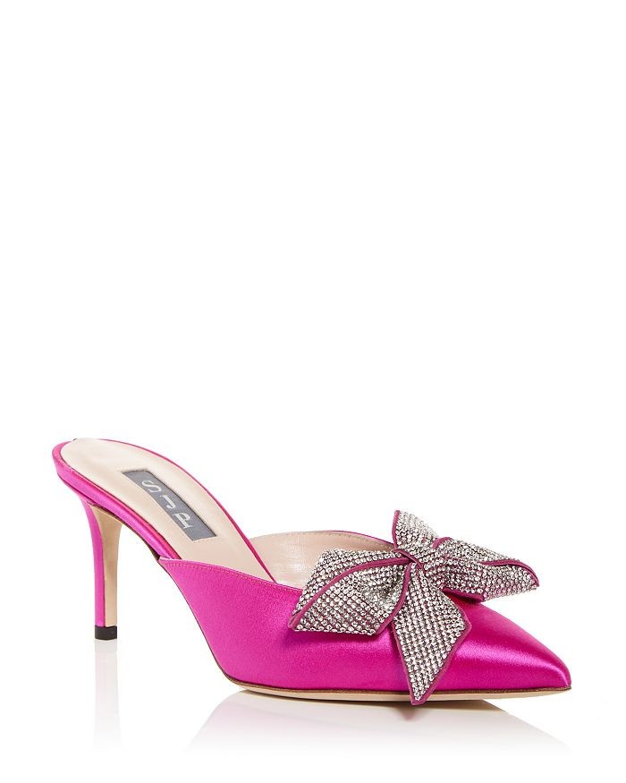 Women's Paley Embellished Pointed Toe Mules | Bloomingdale's (US)