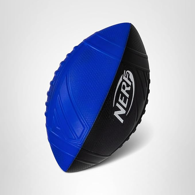 Nerf Pro Grip Football, Blue, Classic Foam Ball, Easy to Catch & Throw, Sports Toys, Christmas Gi... | Amazon (US)