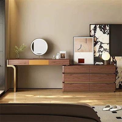 Makeup Vanity with Light mirror,7 drawers | Wayfair North America