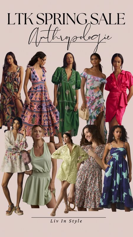 The LTK Spring Sale is March 8-11!! Anthropologie's new dress arrivals are perfect for spring!! So many fun colors and patterns 🌸🪻🌺

#LTKSeasonal #LTKSpringSale #LTKstyletip