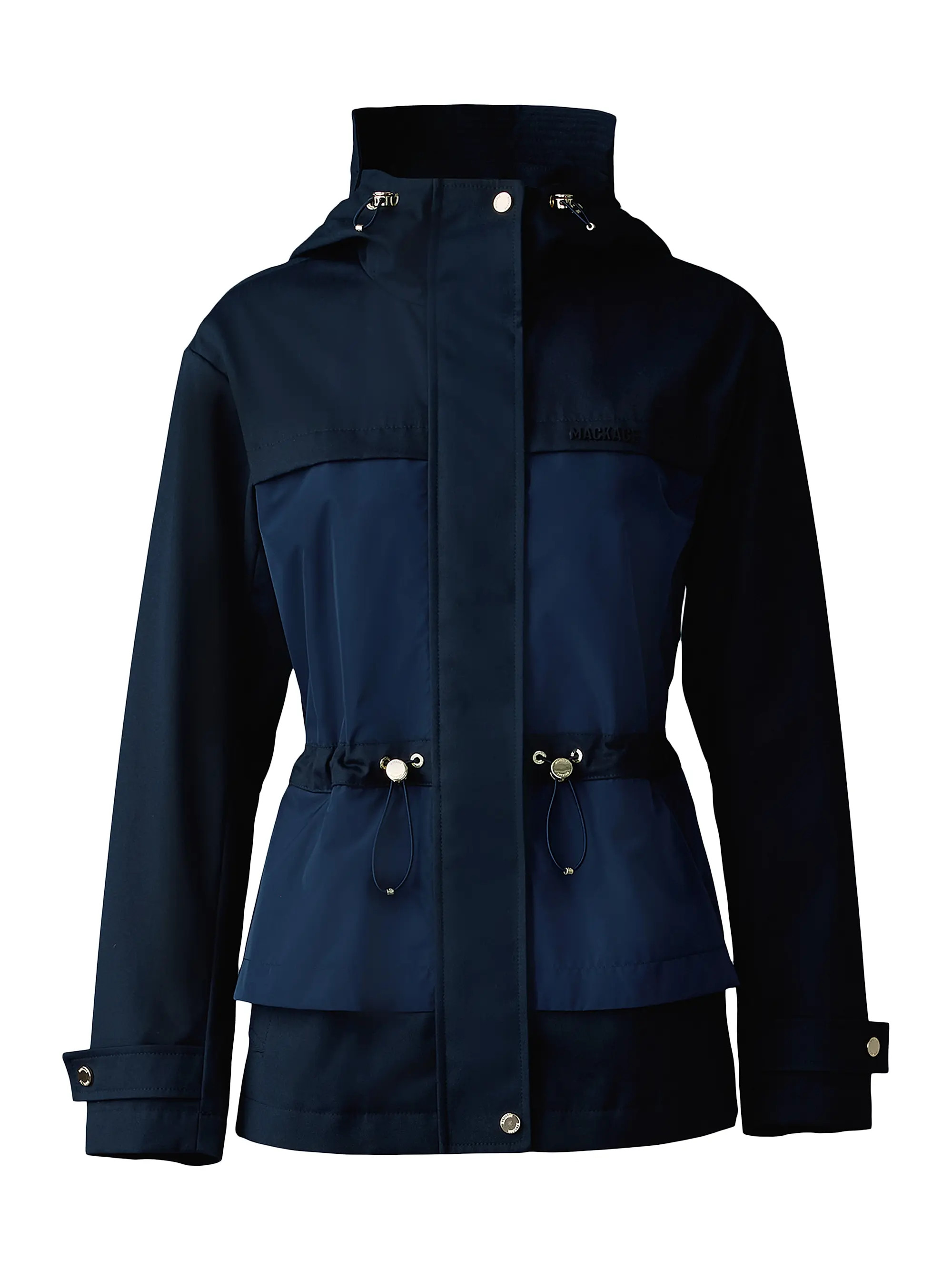 Kaori Peplum Hybrid Rain Jacket | Saks Fifth Avenue