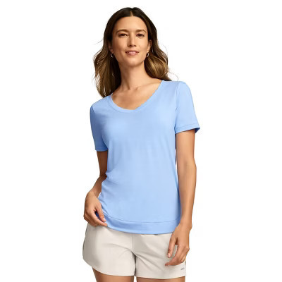 Jockey Women's EVERACTIVE V-Neck Tee 3XL Brilliant Blue | Target