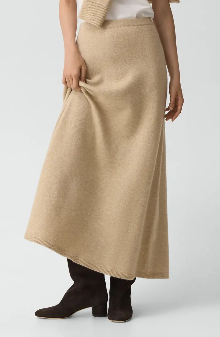 Astor Wool Blend Maxi Skirt | Nordstrom