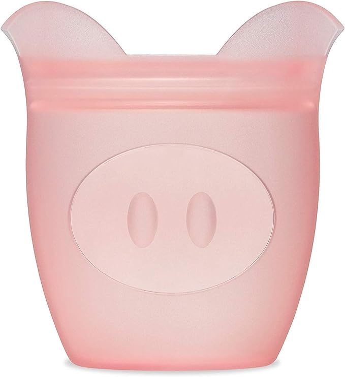 Zip Top Snack Container for Kids + Toddlers | Resuable & Silicone Bag | Dishwasher-Safe | Stand-U... | Amazon (US)