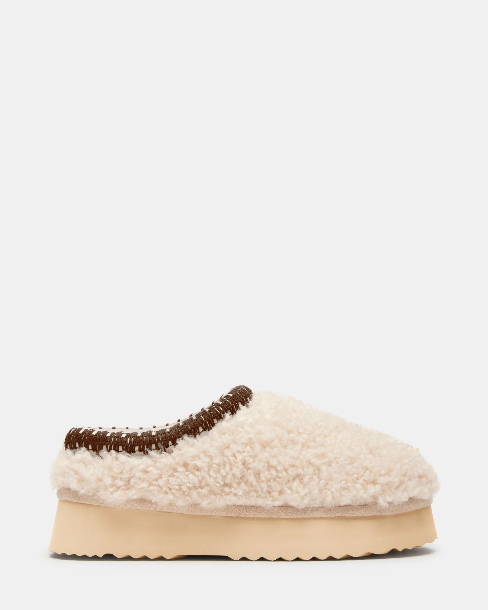 SELENA FAUX SHEARLING NATURAL | Steve Madden (US)