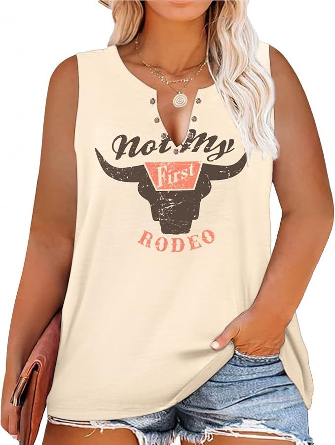 Plus Size Smooth As Tennessee Whiskey Shirt Women Ring Hole Sleeveless Sexy V-Neck Country Music ... | Amazon (US)