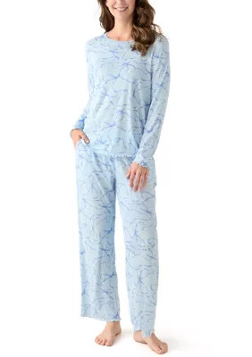 Women's Pointelle Pajama Set | Belk