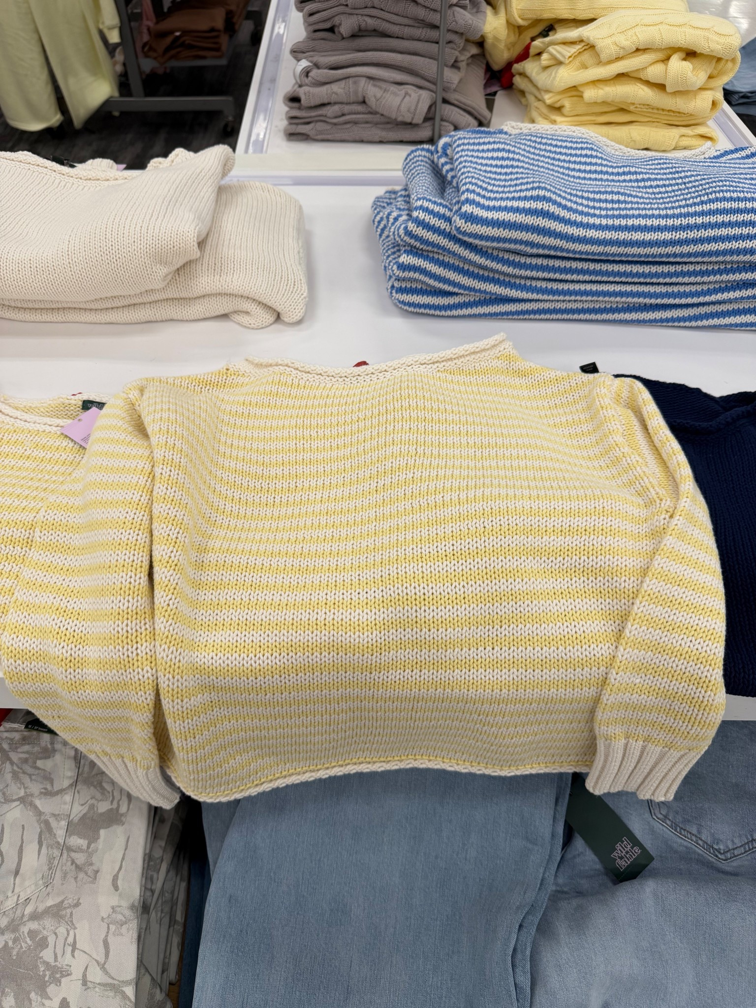 New off the shoulder sweaters
