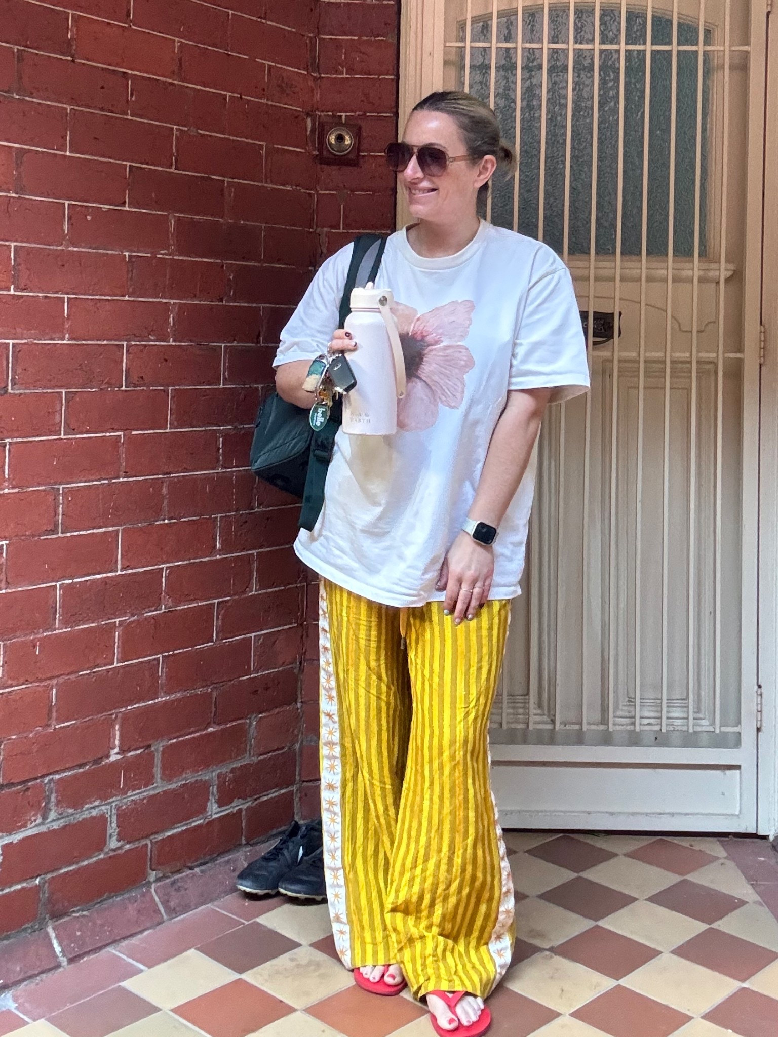 Working from home with a summer cold. Pants are also Maku but sold out. 💕

#LTKautumn #LTKmidsize #LTKaustralia