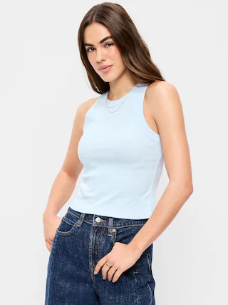 Snug Crop Tank Top | Old Navy (CA)