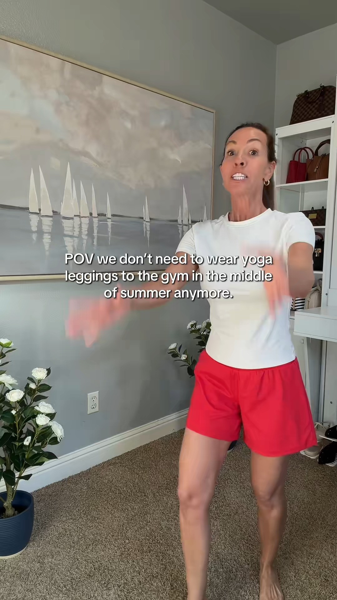 #womensfashion #shorts #athleticwear #over50 #halara 

 #LTKootd #LTKActive #LTKOver40