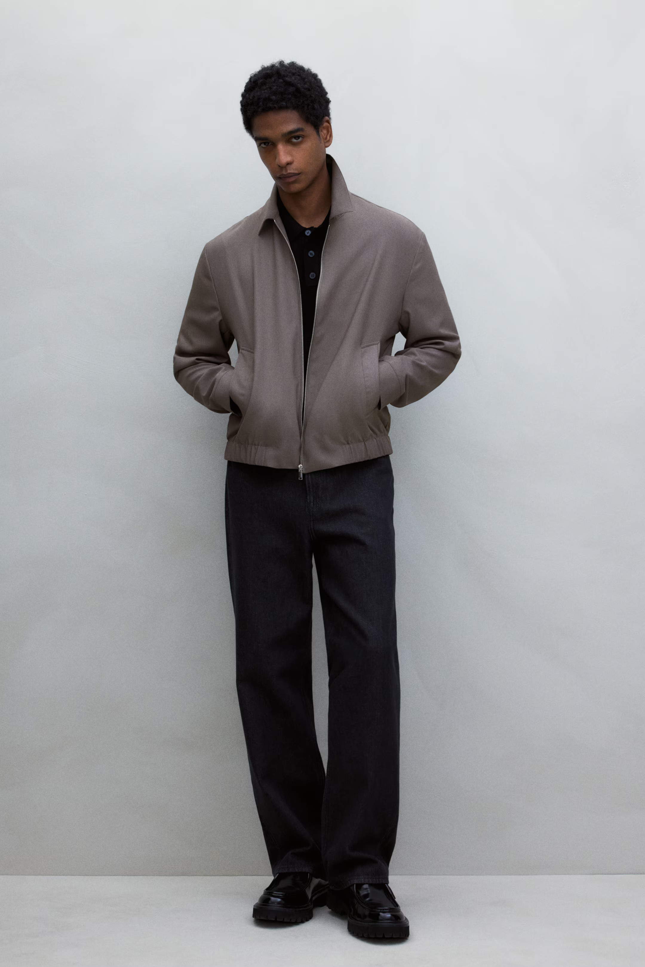 Regular Fit Twill jacket | H&M (UK, MY, IN, SG, PH, TW, HK)