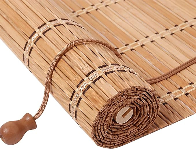 Custom Size Bamboo Blinds for Interior Windows & Bamboo Shades for Indoor Windows, Easy Install R... | Amazon (US)