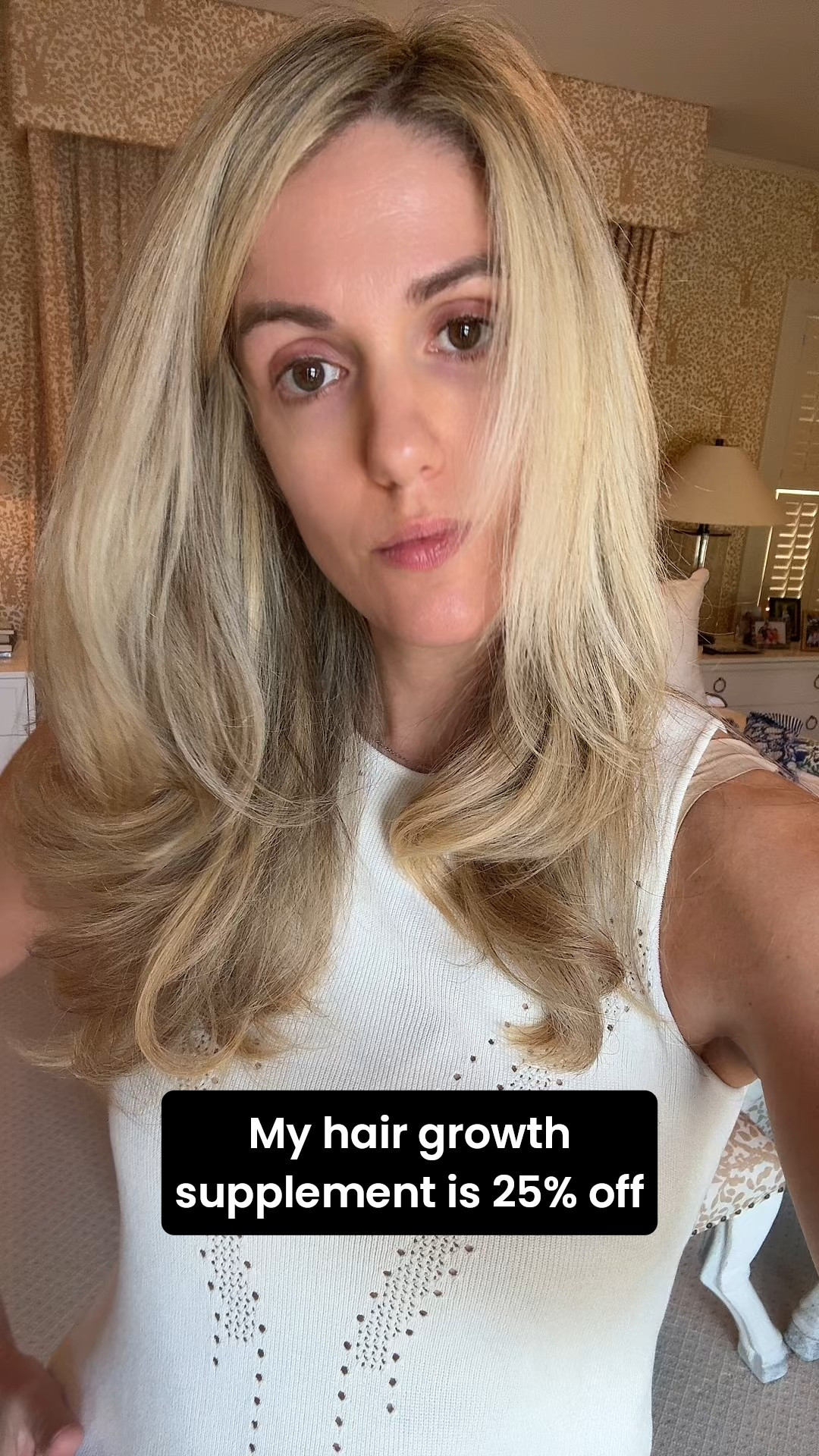 Grab my hair growth supplement at 25% off while you can

#LTKCyberWeek #LTKselfcare #LTKmomlife