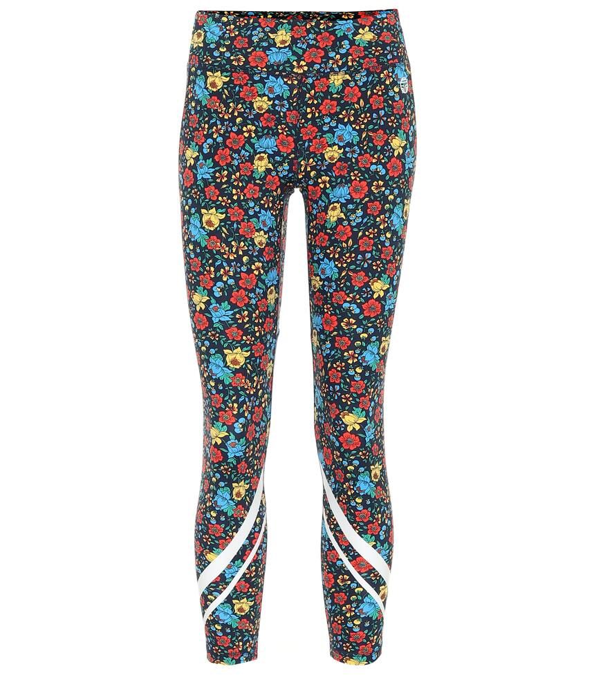 Floral high-rise cropped leggings | Mytheresa (US/CA)