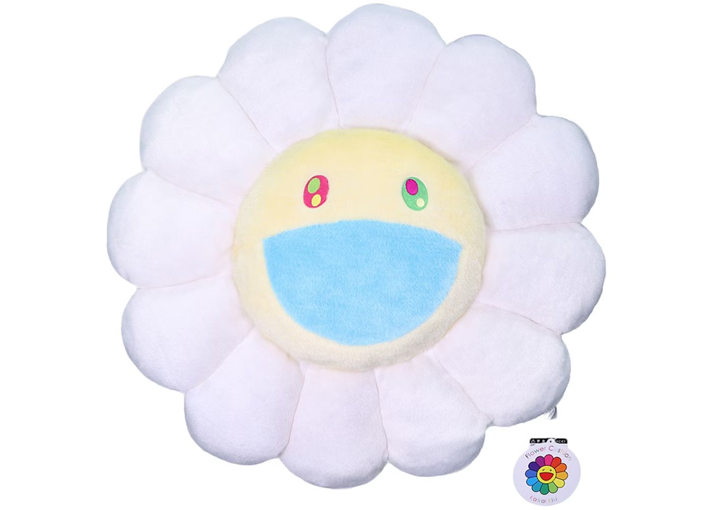 Takashi Murakami Flower Plush 60CMWhite/Yellow | StockX