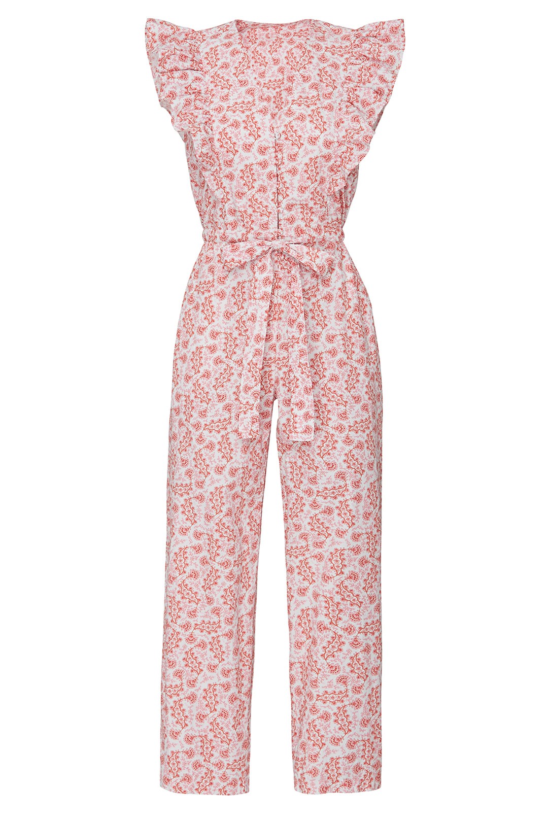 La Vie Rebecca Taylor Wave Paisley Jumpsuit | Rent The Runway