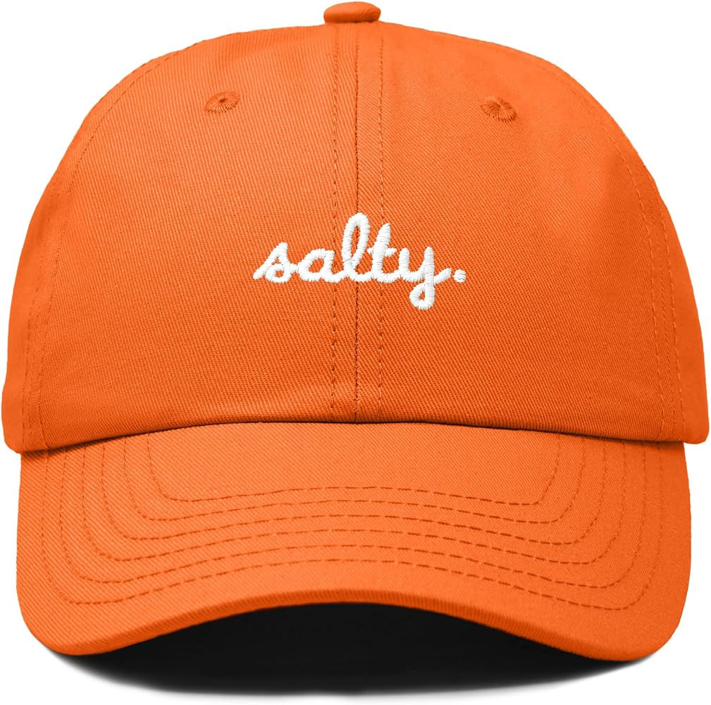 DALIX Salty Dad Hat for Men Women Embroidered Cotton Baseball Cap Adjustable Beach Hat | Amazon (US)