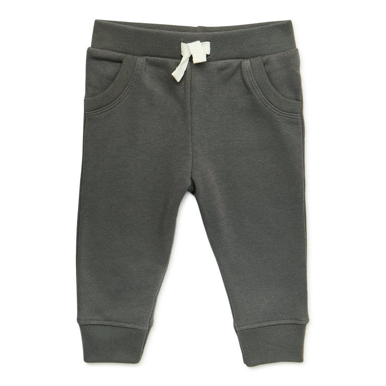 Garanimals Baby Boys Terry Joggers, Sizes 0-24 Months | Walmart (US)