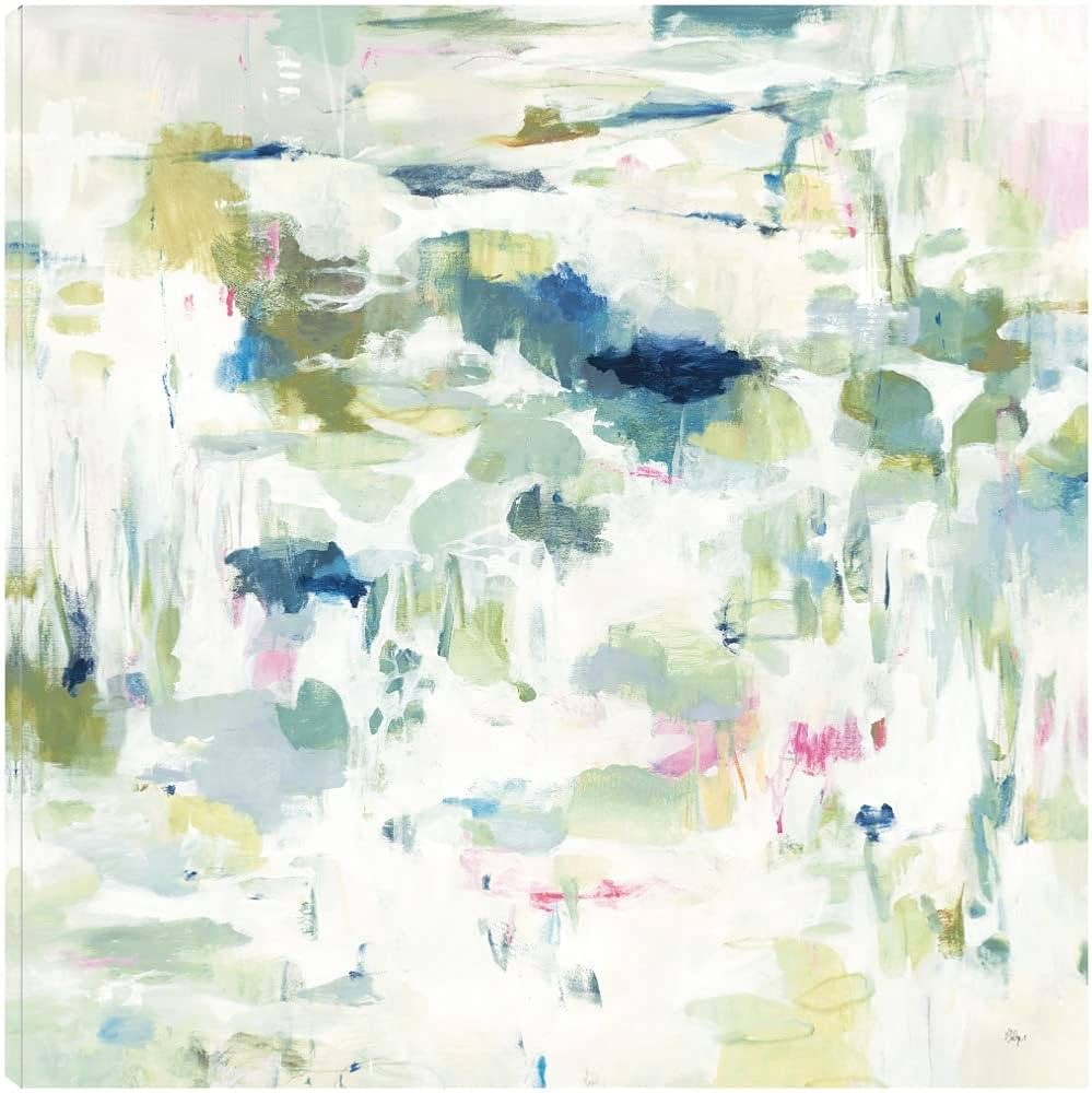 Fine Art Canvas Abstract Reflections Canvas Print by Artist Lisa Ridgers for Living Room, Bedroom... | Amazon (US)