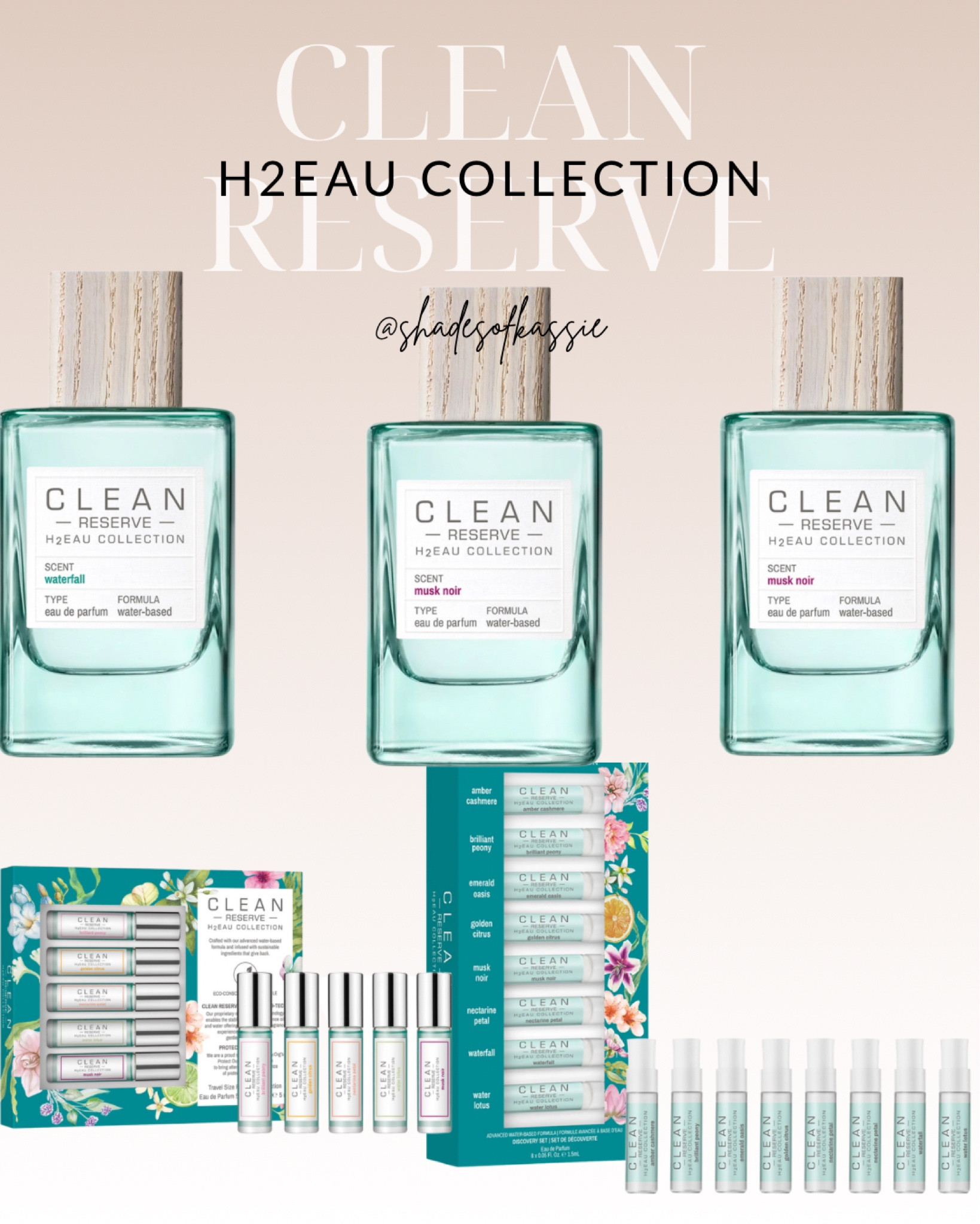 New Clean Reserve H2Eau scents!