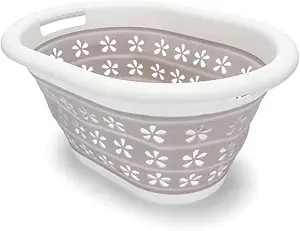 Camco Collapsible Laundry Basket | Features Simple Pop-Open & Collapse-Down Design | Waterproof f... | Amazon (US)