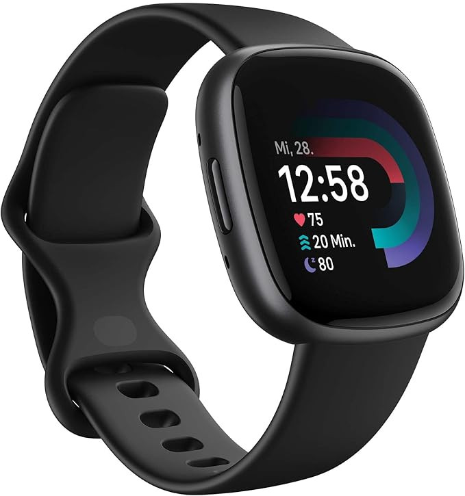 Fitbit Versa 4 Health & Fitness Smartwatch with GPS, 24/7 Heart Rate, Sleep Tracking, Workout Mod... | Amazon (US)