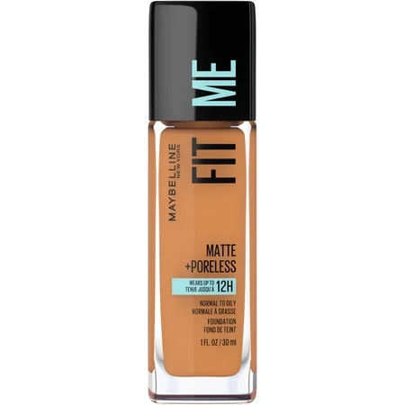 Maybelline Fit Me Matte + Poreless Liquid Foundation Makeup 334 Warm Sun 1 fl oz | Walmart (US)