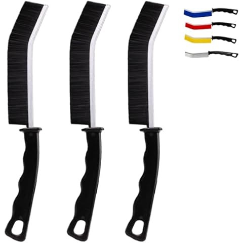 2 Pcs Crevice Cleaning Brush Hard Bristle Gap Brush Multifunctional for Bathroom Household Kitche... | Amazon (US)
