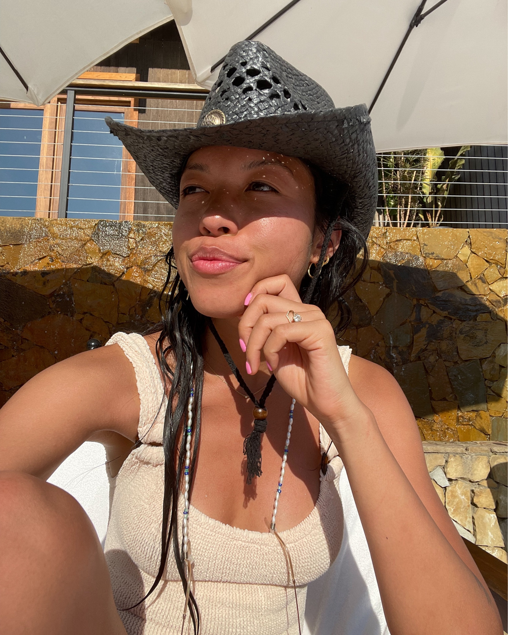 this is one of my favorite one-pieces and has been for years. it easily doubles as a body suit. they are pricey but worth every penny. they have lots of stretch so are only one size 

#LTKstyletip #LTKswim