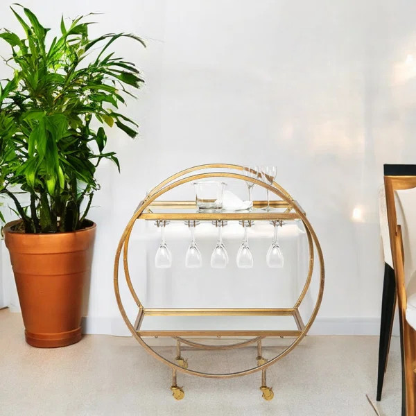 Metal Bar Cart | Wayfair North America