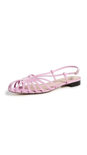Loeffler Randall Women's Devon Lattice Slingback Sandals, Powder Pink, 8 Medium US | Amazon (US)